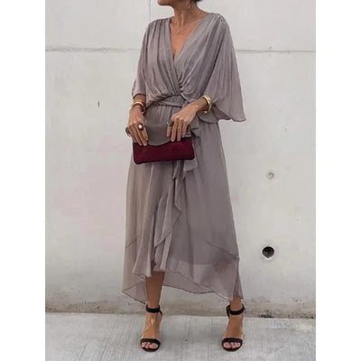 Monica® - Vestido de Seda + Brazalete de Regalo