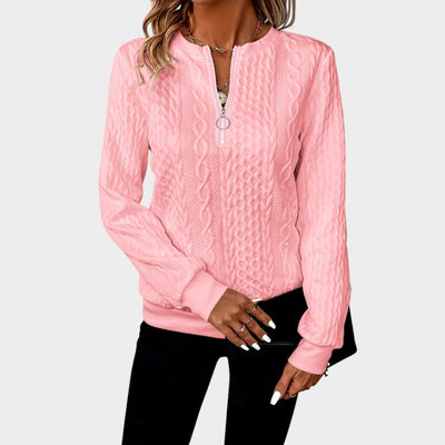 Zoey™ | Jersey de Punto con Cremallera Suave