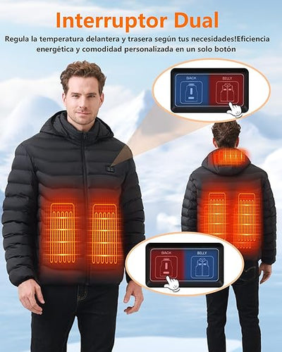 Chaqueta Térmica con Sistema de Calefacción Unisex