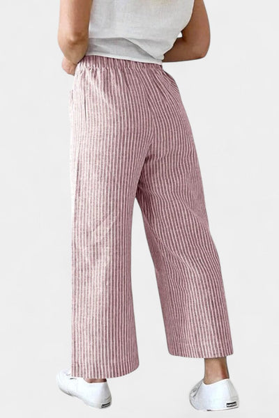 Lumiere Pantalones Livianos de Corte Relajado