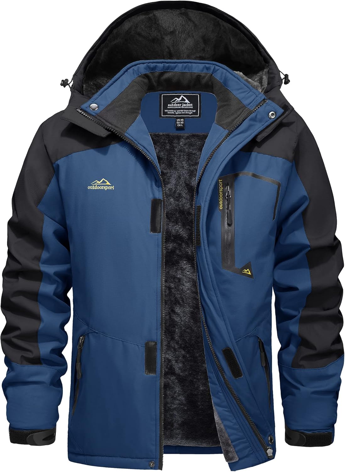 Nordic Pro | Chaqueta a prueba de viento, impermeable y cálida