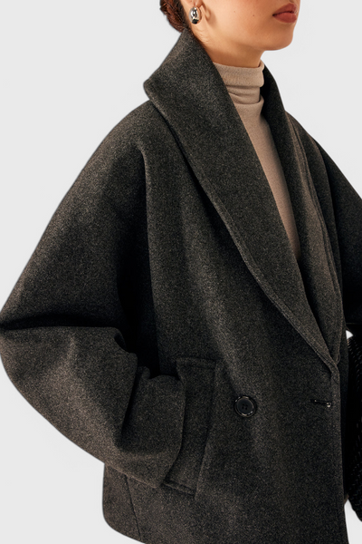 Helena | Abrigo de Tweed Oversized