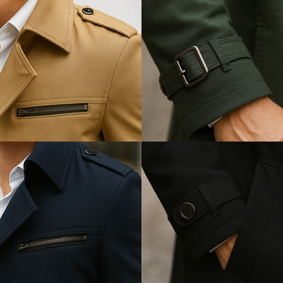 Lorenzo™ | Abrigo Clásico Impermeable