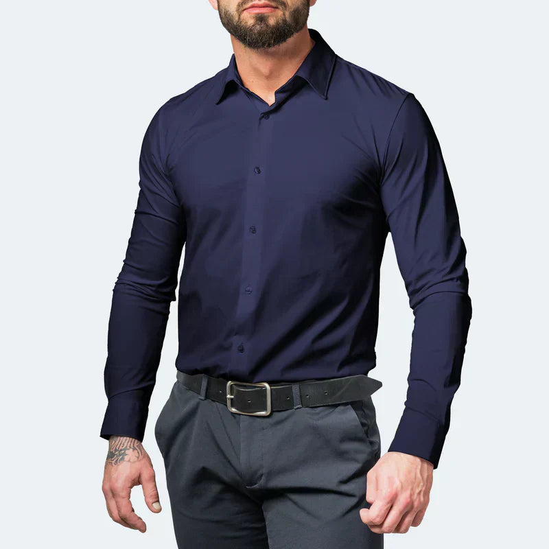 Camisa Elástica TrustFit® - Olvídate de las arrugas (1+1 GRATIS)