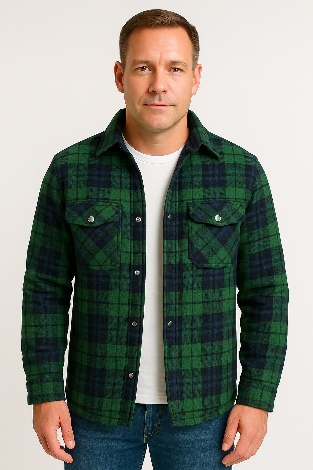 SIMÓN | CHAQUETA CORTAVIENTOS DE FRANELA