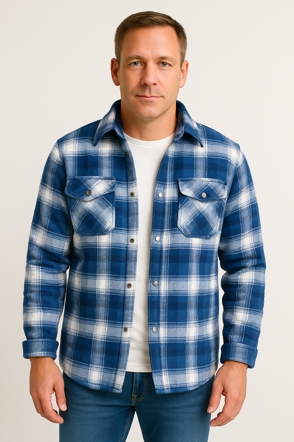 SIMÓN | CHAQUETA CORTAVIENTOS DE FRANELA