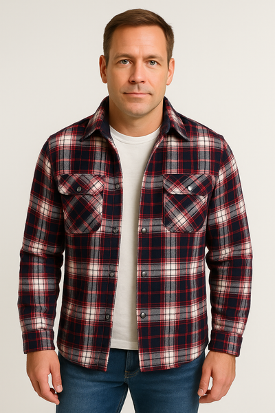 SIMÓN | CHAQUETA CORTAVIENTOS DE FRANELA