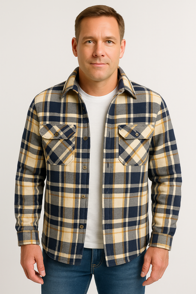 SIMÓN | CHAQUETA CORTAVIENTOS DE FRANELA