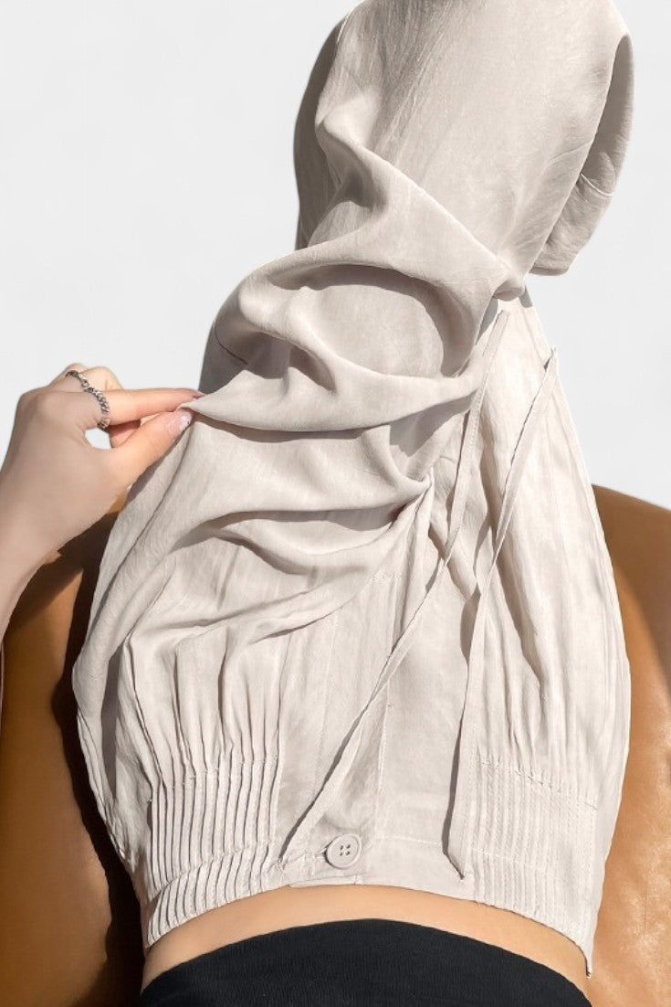 Ilyana Pantalones de Cintura Alta y Pierna Ancha