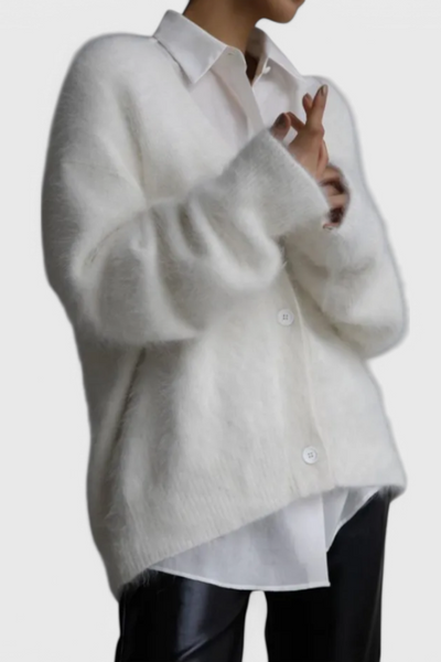 Daniela | Cardigan de Mezcla de Cachemira Suave