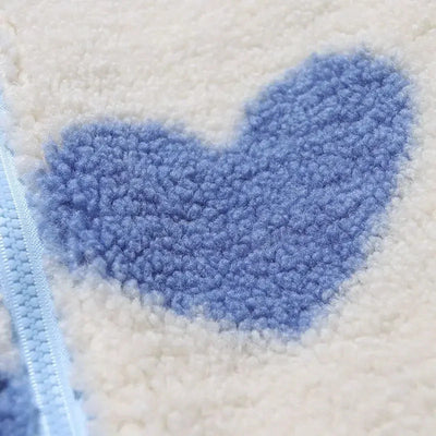 Dianne™ | Chaqueta reversible con estampado de corazones y diseño cómodo