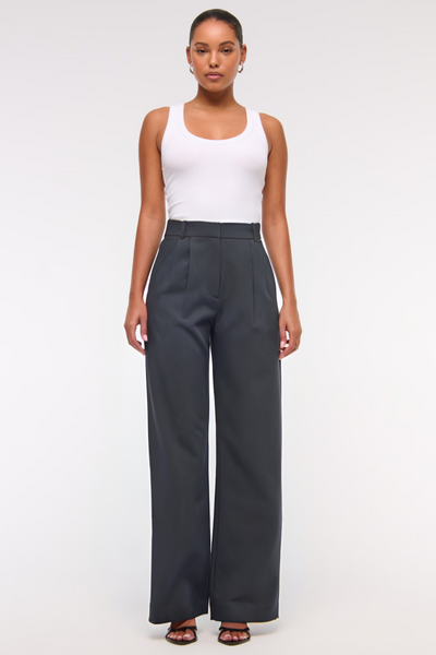 Tinashe Pantalones Tailored de Pierna Ancha