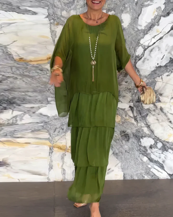 VESTIDO FLORENCIA - SILUETA SUELTA