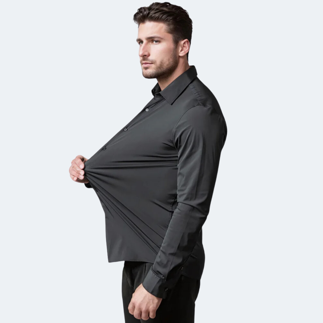 Camisa Elástica Ultra-Tech® - Sin arrugas, sin mal olor (1+1 GRATIS)