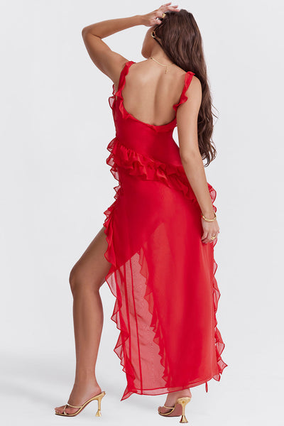 Vestido Artesanal Rosalia + Collar de Regalo🎁
