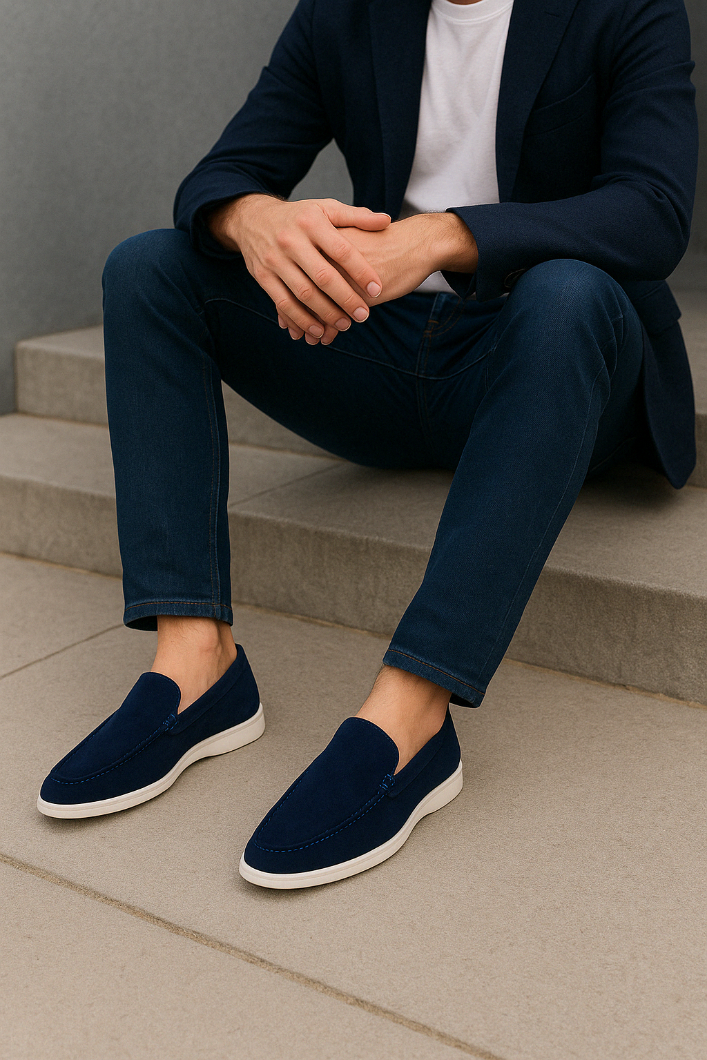 Royale® - Mocasines de ante