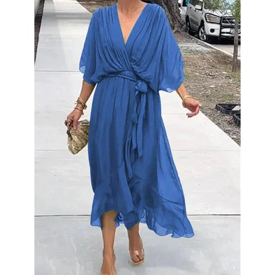 Monica® - Vestido de Seda + Brazalete de Regalo