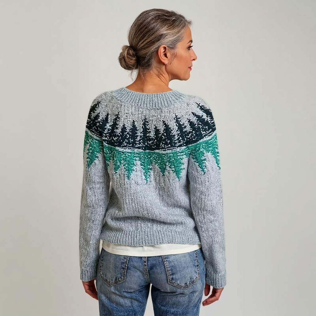 Hannah | Handgemachter Vintage-Pullover