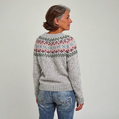 Bridget | Handgemachter Vintage-Pullover