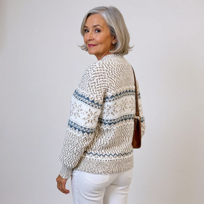 Melanie | Handgemachter Vintage-Pullover