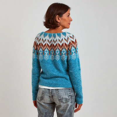 Evelyn | Handgemachter Vintage-Pullover