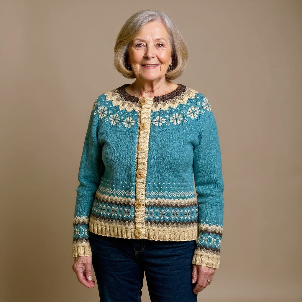 Cassandra | Chaqueta de punto vintage