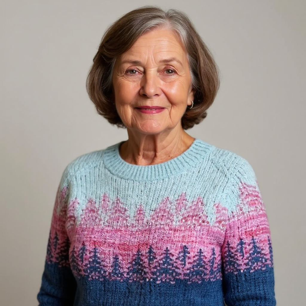 Avery | Handgemachter Vintage-Pullover