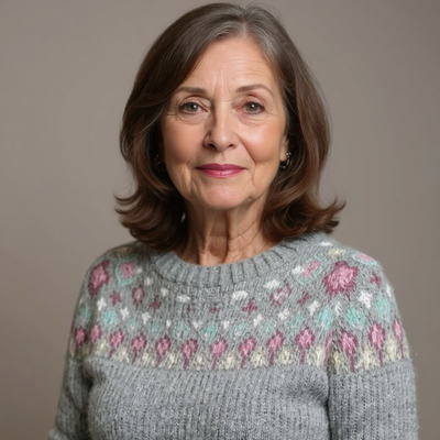 Candice | Handgemachter Vintage-Pullover