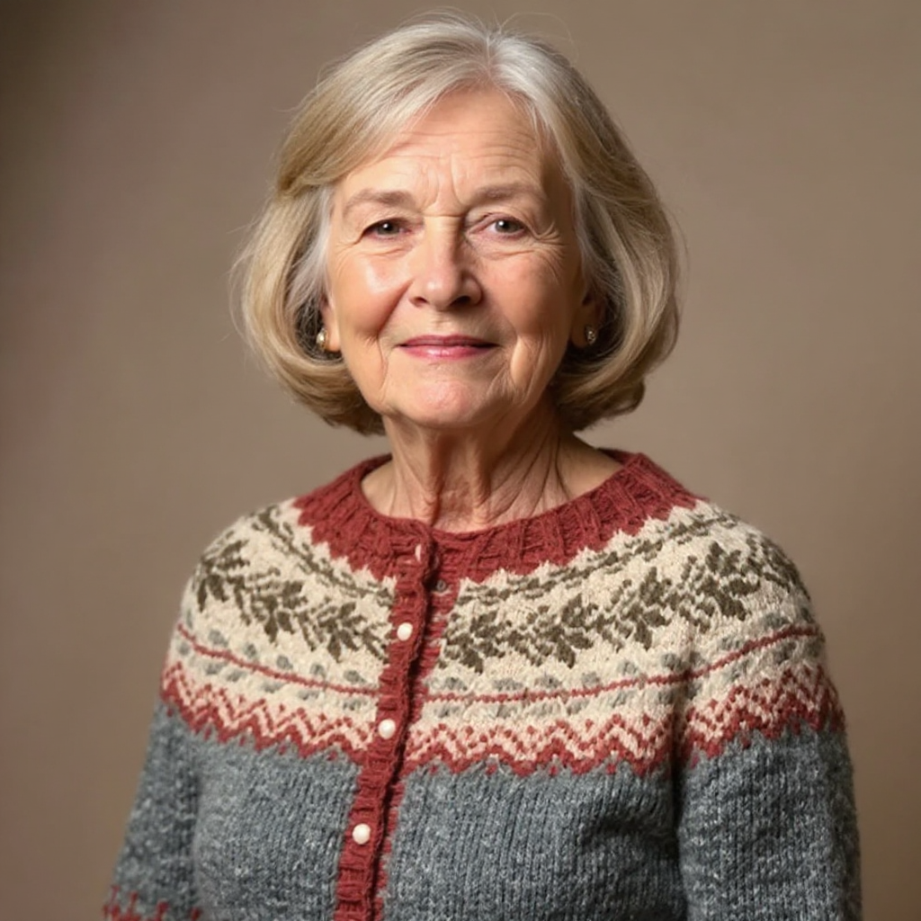 Jessica | Chaqueta de punto vintage