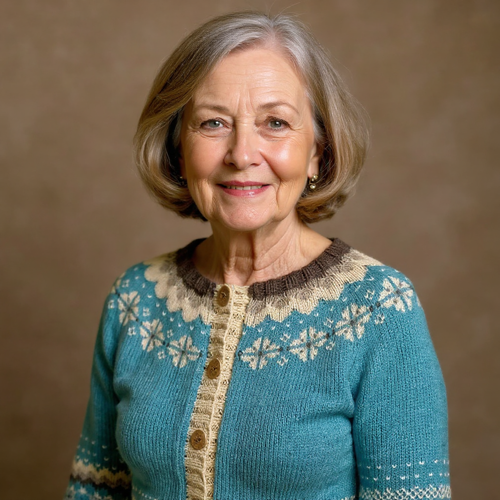 Cassandra | Chaqueta de punto vintage