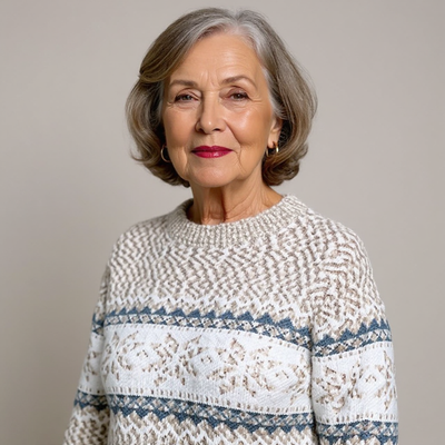 Melanie | Handgemachter Vintage-Pullover