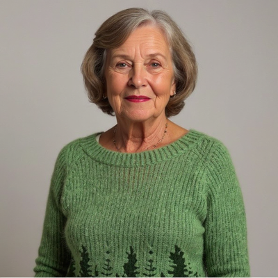 Paisley | Handgemachter Vintage-Pullover