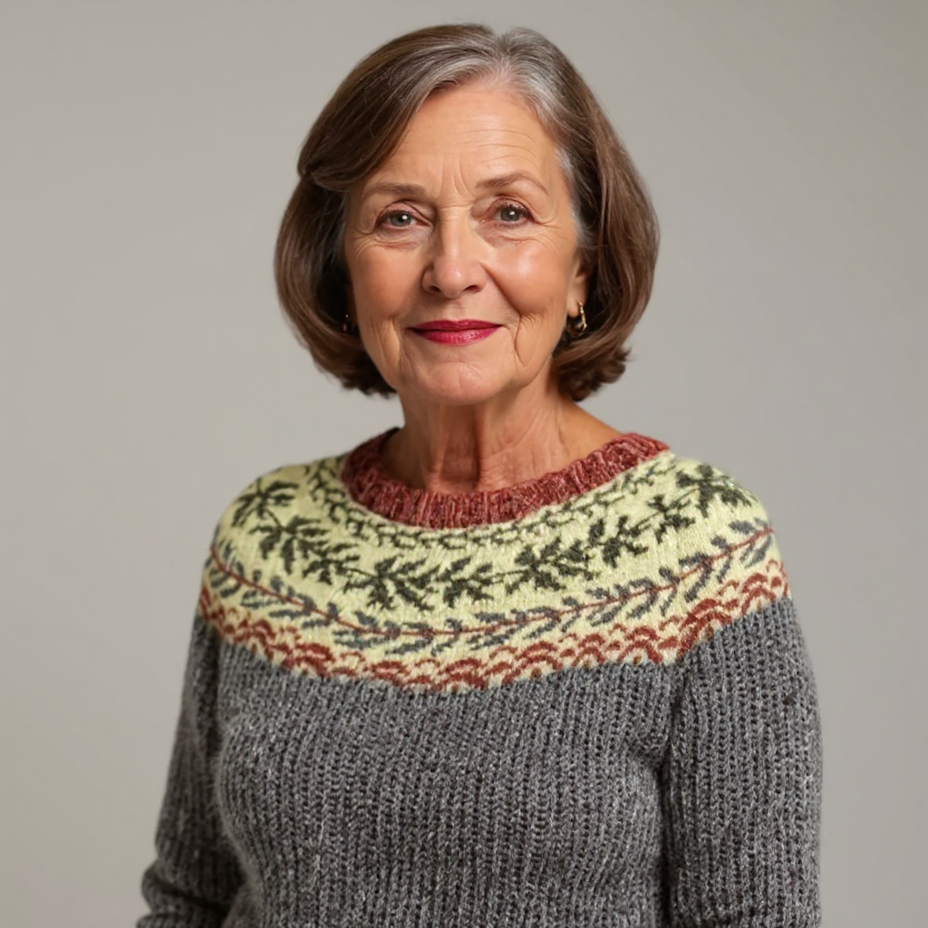 Emma | Handgemachter Vintage-Pullover