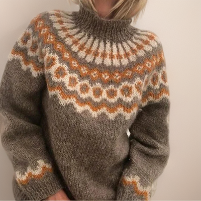 Amara | Handgemachter Vintage-Pullover