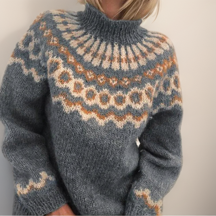 Amara | Handgemachter Vintage-Pullover
