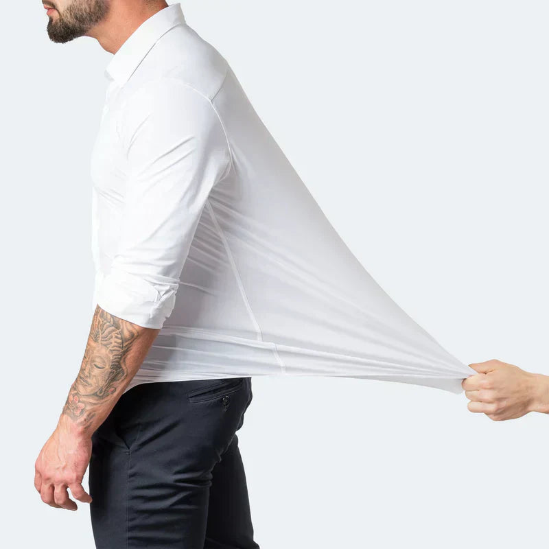 Camisa Elástica Ultra-Tech® - Sin arrugas, sin mal olor (1+1 GRATIS)