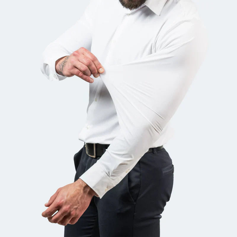 Camisa Elástica Ultra-Tech® - Sin arrugas, sin mal olor (1+1 GRATIS)